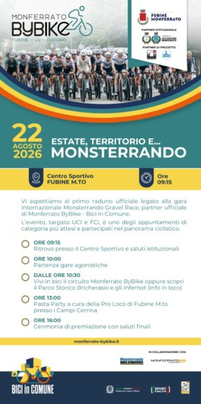 Manifestazione ciclistica MONSTERRANDO 2026